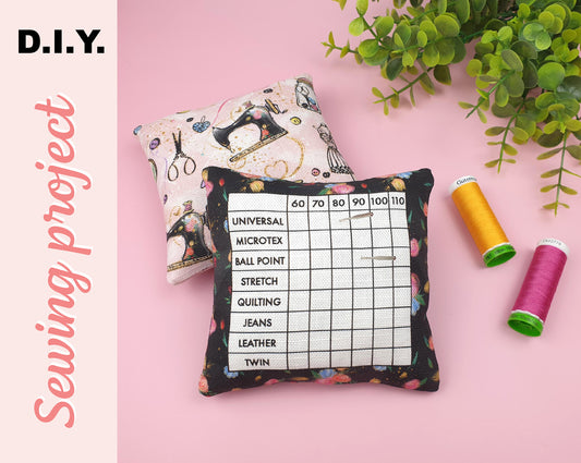 Needle sorting pin cushion