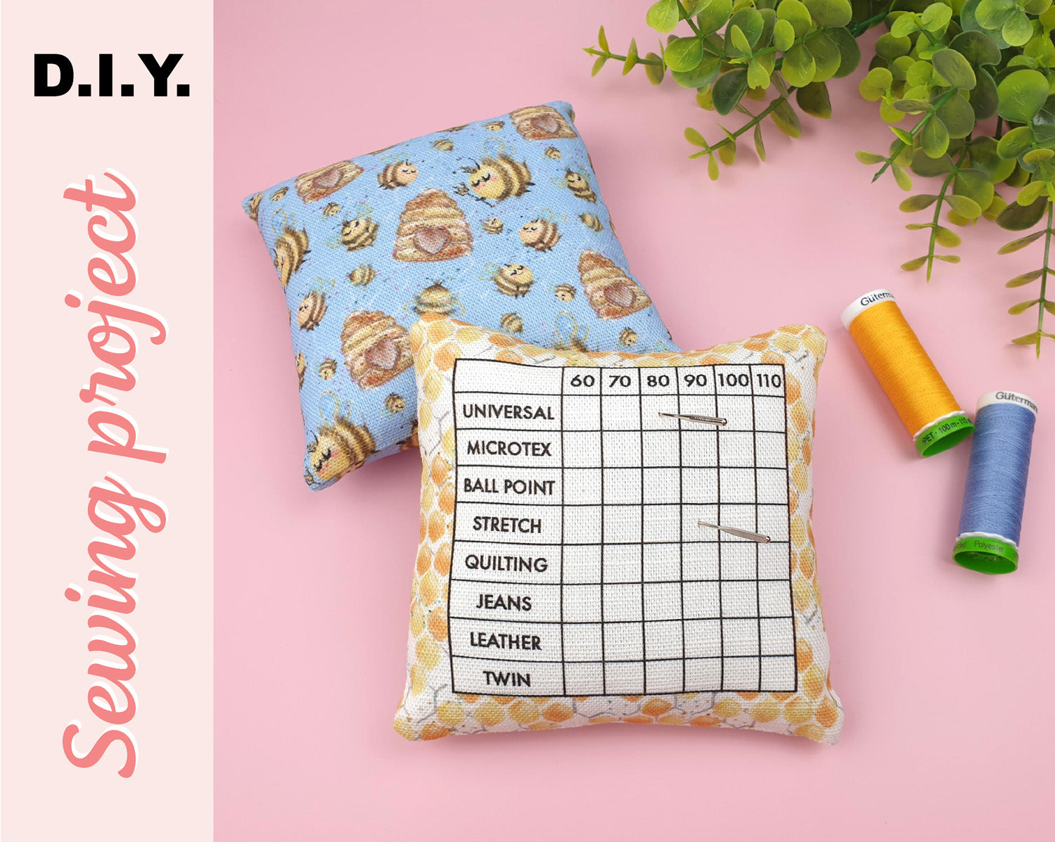 Needle sorter pin cushion