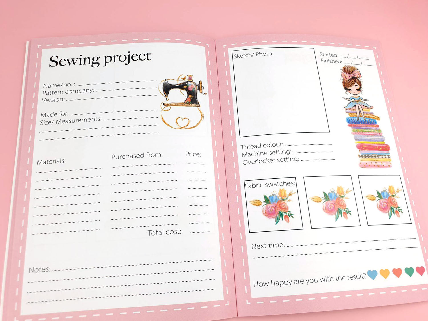 Sewing planner