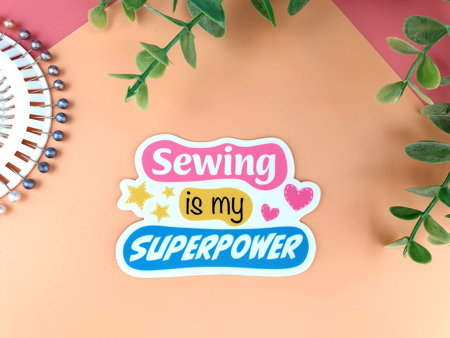 Sewing is my superpower sticker