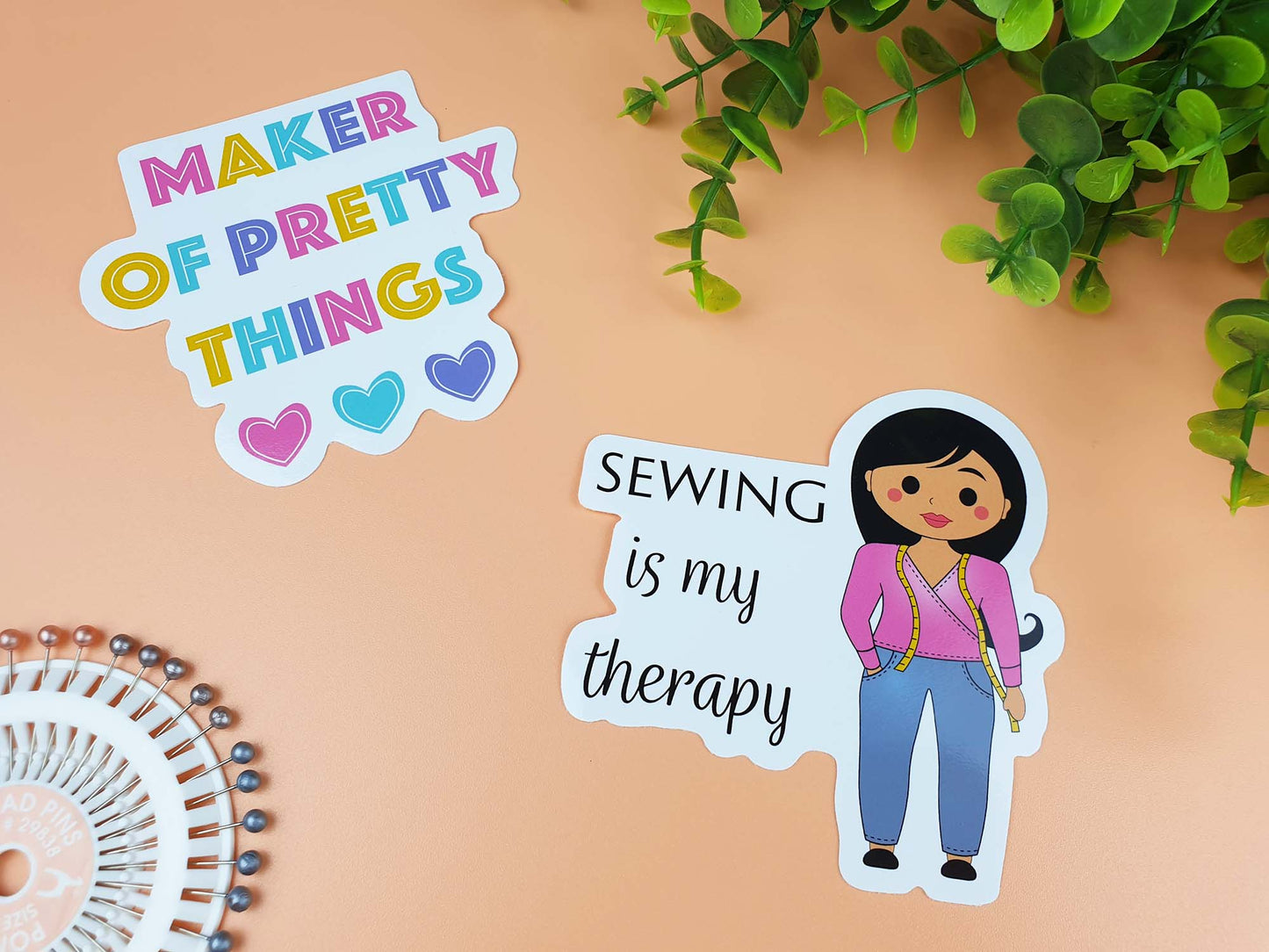 Sewing stickers